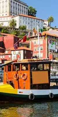 Bootsfahrt auf dem Douro in Porto